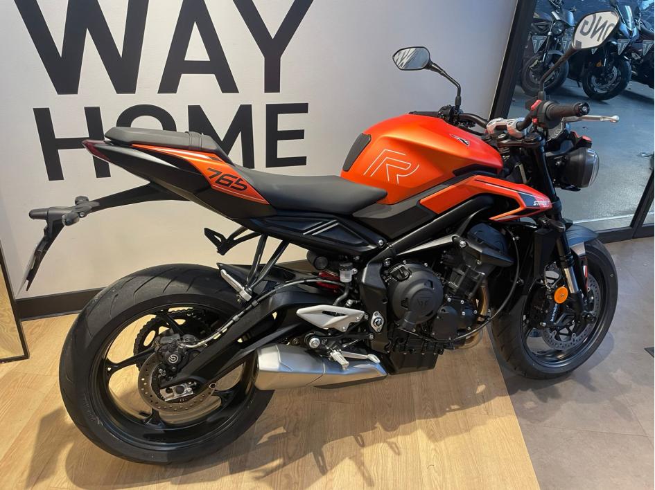 TRIUMPH STREET TRIPLE 765 R A2 - 800 KMS - JUILLET 2025