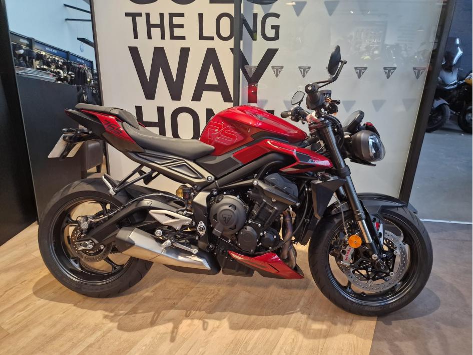TRIUMPH STREET TRIPLE 765 RS 11/24 1ERE MAIN 5600KMS