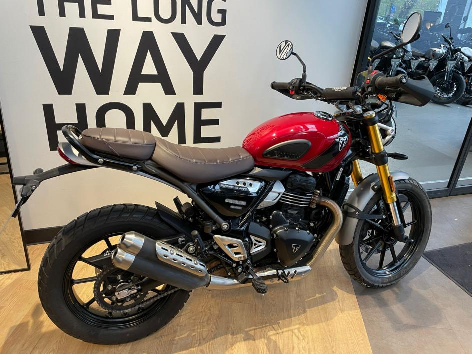TRIUMPH Scrambler 400 X - 8200 KMS - MARS 2024 - 1ERE MAIN