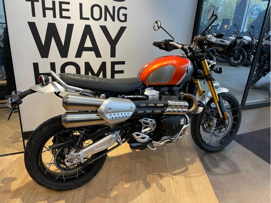 TRIUMPH SCRAMBLER 1200 XE GOLD LINE - 2800 KMS - MAI 2022