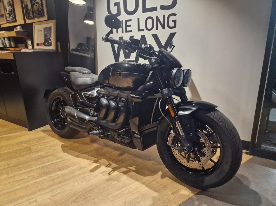 TRIUMPH ROCKET 3 R STORM 3400KMS CARBONE 2024